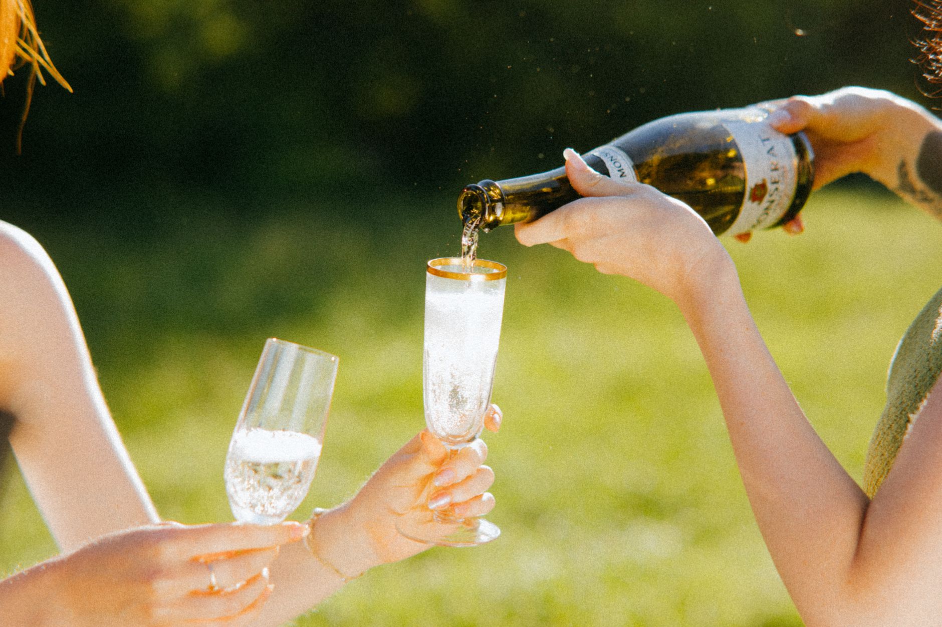Champagne et bulles