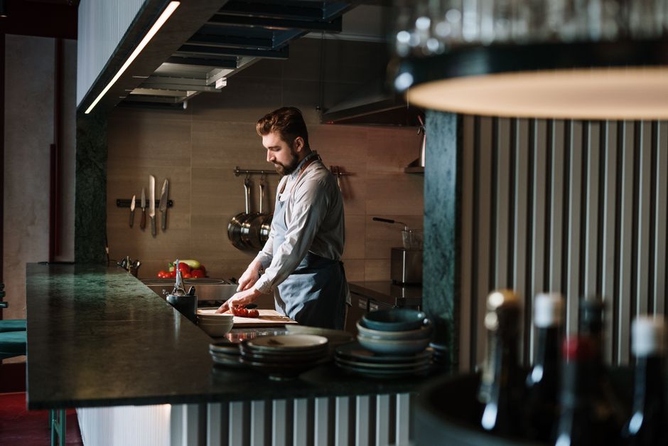 Comptoir de chef