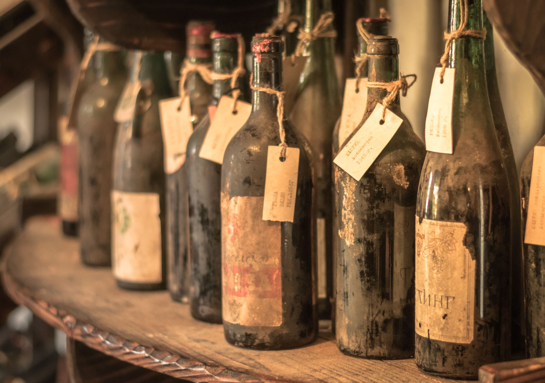 Cave a vin maison